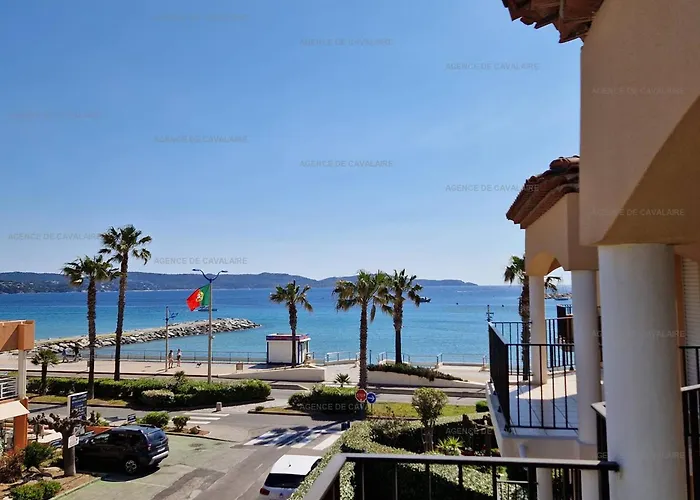 Beau T2 En Front De Mer Avec Clim, Parking, Animaux Admis - Fr-1-100-327 Cavalaire-sur-Mer fotorgafie