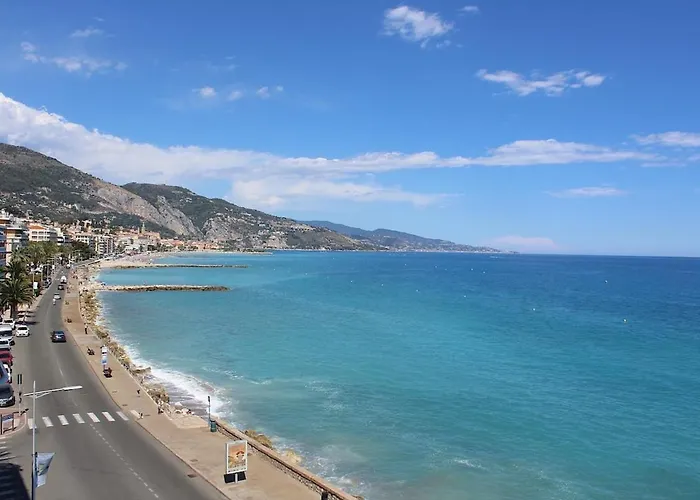 Appartement Avec Vue Panoramique Sur Mer Et Montagne Menton foto