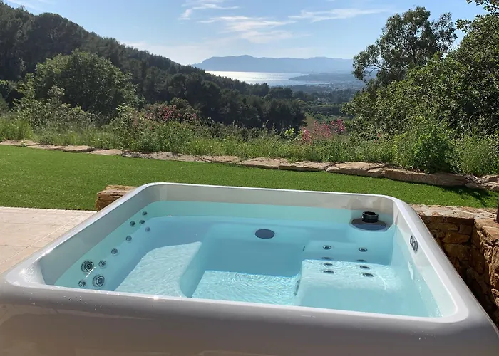 La Divine Villa & Spa, Vue Mer, Au Calme Avec Piscine Et Spa Saint-Cyr-sur-Mer fotorgafie