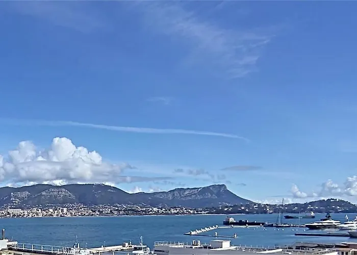 Bel Appartement 4 Couchages, Climatise, Magnifique Vue Rade De Toulon Saint-Mandrier-sur-Mer fotoğrafı
