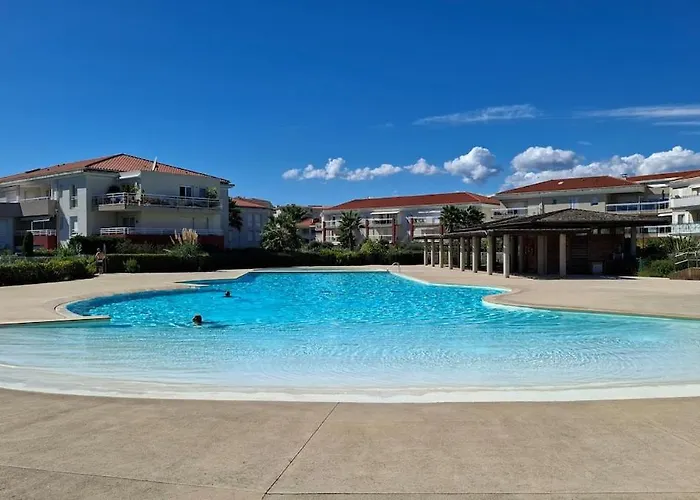 Grand studio front de mer climatisé-piscine-parking- Juan les pins Antibes foto